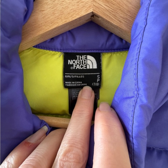 The North Face Kids Vibrant Blue Puffer Coat - Picture 4 of 6